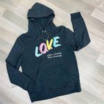 Aeropostale Aero One Love Pullover Hoodie Gray Multi Medium Unisex Photo 7