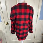Madewell Buffalo Plaid Flannel Button Down Shirt Oversized Fit - Large Photo 4