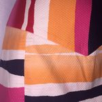 Etcetera Pink, Orange & Navy Striped  Pencil Skirt Size 4 Photo 7