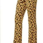 IMAN Yellow and Black Boot Cut Flare Pants Size undefined Photo 0