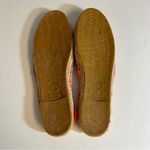 Soludos  for J. Crew Cotton Espadrille Pink Flat Shoes Size 38 Photo 8