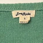 Love Riche Polka Dot Mint Green Sweater Photo 1