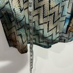 New  Travelers Mirrored‎ Chevron Tie-Front Duster Size Medium Chico's 1 Photo 5