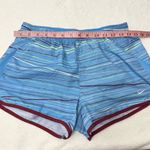 Nike Blue Striped Running Shorts Size M Photo 2