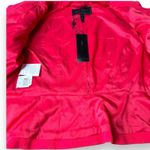 BCBGMAXAZRIA Edward Red Poppy Long Sleeve Full Zip Blazer Jacket Size M NEW Photo 2
