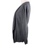 Boden Open Sweater Waterfall Cardigan Gray 10 Lightweight Photo 8