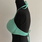 Victoria's Secret Turquoise blue Victoria’s secret push-up bikini top with underwire 34D Photo 3
