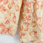 J. Jill Womens Beachy 100% Linen Button Down Floral Print Shirt Size‎ S Petite Orange Size undefined Photo 3