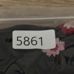 Kate Spade Dress Black Pink Floral Print Dress Printed in Bloom Party Cocktail 0 Photo 9