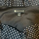 Valerie Bertinelli  Black &  White Polka Dot Cowl Neck Dress Sz 10 NWT Photo 3