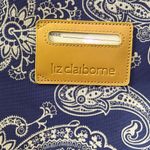 Liz Claiborne NWOT Y2K  Purple Paisley Travel Rolling Duffle Bag Photo 3