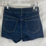 American Eagle  High Rise Shortie Dark Wash Jean Shorts 4 Photo 3