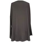 Nordstrom  Black Long Sleeve Tunic Top with Printed Scarf Size Large, NWT Photo 4