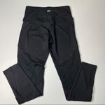 Marika Black Leggings with Mesh Detail Medium Photo 1