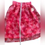 Her Destiny Red & Pink Hearts Sheer Women’s‎ Skirt Size L Size L Photo 1