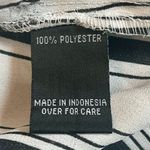 Iz Byer  Striped Cold Shoulder Blouse Large Photo 10