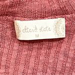 Altar'd State Altar’d State Rose Pink Ribbed Flutter Top Bodysuit Size Medium Photo 5