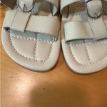 Free People NWOT Sloan Buckle Sandals - Buttermilk Cream Yellow 9 Photo 5