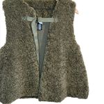 Anthropologie  Akemi + Kin Alonna Teddy Plush Vest Jacket One Size Photo 4