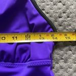 ZeroXposur  Tankini Swimsuits Racerback Top Tank Top Purple Size M/L EUC #4114 Photo 6
