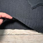 American Eagle Outfitters Black Mock Neck Chunky Knit Sweater Womens S Oversized Photo 1