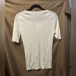 MM.LaFleur NWT M.M. Lafleur The Charli Top Cascade Knit Ivory Size Large Chrivrl Photo 8