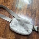 Lululemon nwot Fleece Belt Bag in Cream Photo 0