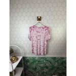 Sundry Pink Tie-Dye Short Sleeve T-Shirt - Size - 1 Photo 2