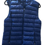 Blue Puffer Vest Size L Photo 0