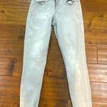 Old Navy  Light Gray Mid Rose Rockstar Skinny Jeans Photo 0
