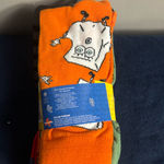 Nickelodeon Spongebob Squarepants Print Novelty Socks 6 Pair Crew Colorful Size 6-12 Photo 4