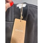 RIHOAS Black Sleeveless Dress with White Pleated Hem Size Small NWT Photo 7