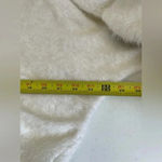 Juicy Couture Juicy‎ Couture cream & gold fuzzy sweater Super Soft Crop Top Size XL EUC 0022 Photo 8