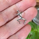 Sterling Silver Climbing Man Ear Cuff Silver Photo 1