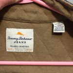 Tommy Bahama Jeans Quilted Snap Button Jacket Navy Blue Women's L Size L Photo 4