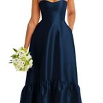 Navy Formal Dress Blue Size XXS Photo 0