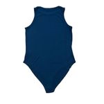 Nasty Gal  Black Ribbed Fitted High Neck Bodysuit Sz 12 Photo 1