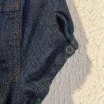 Calvin Klein Jeans  dark denim button up dress size small Photo 3