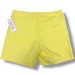 NWT Nanette Lepore Yellow White Gingham Dress Shorts Photo 2