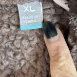 Free Country  Sherpa Fleece Vest Brown Zip up Cozy outdoor Layer Women's size XL Photo 9