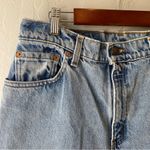 Levi's Vintage 90s 550 Light Wash Relaxed Fit Tapered Leg Jeans Made in USA 1997 Photo 5