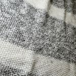 Pink Rose Womens Grey and White Striped Sweater - M Photo 5