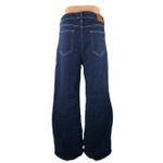 Hidden Women Blue Dark Wash High Rise Wide Leg Baggy Palazzo Denim Jeans Size 31 Photo 2