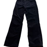 Gap Vintage Slim High Rise Corduroy Pants Black Womens Size 29 8R Photo 0