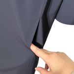 MM.LaFleur  Navy Sheath Dress Women’s Size 14 3/4 Sleeve Office Minimal Career Photo 8