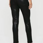 AG Adriano Goldschmied AG Farrah High Rise Skinny Ankle Jeans in Luminous Super Black Size 24 Photo 4
