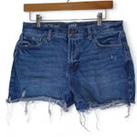 a.n.a A New Approach Shorts Womens 10P 4" High Rise Denim Boyfriend Short Blue Photo 0