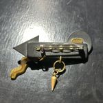 Alexis Vintage Iconic 1980s Arrow Brooch Pin By  Ka New Jersey Nos Photo 3