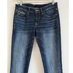 Buckle Black Jeans Fit No.53 Straight Women’s 28x32 Dark Wash Mid Rise Stretch Blue Size 28 Photo 9