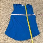 Free People We The  blue pullover tank top small Photo 2
